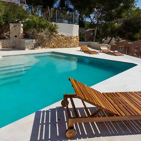 Villa Mediterranean With 270º Panoramic Sea & Forest Views