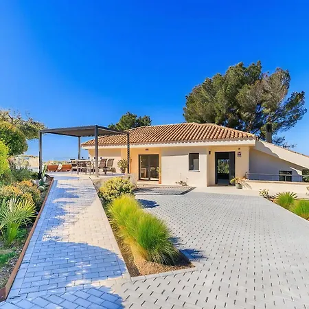 Mediterranean With 270º Panoramic Sea & Forest Views Villa